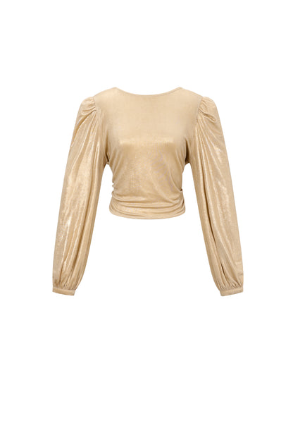 Polyestervezel (polyester) Tops met lange mouwen Effen kleur Sexy herfst/winterkleding