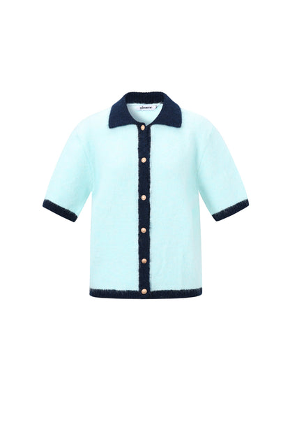 Cardigan met korte mouwen