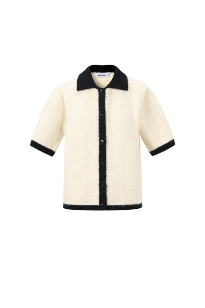 Cardigan met korte mouwen