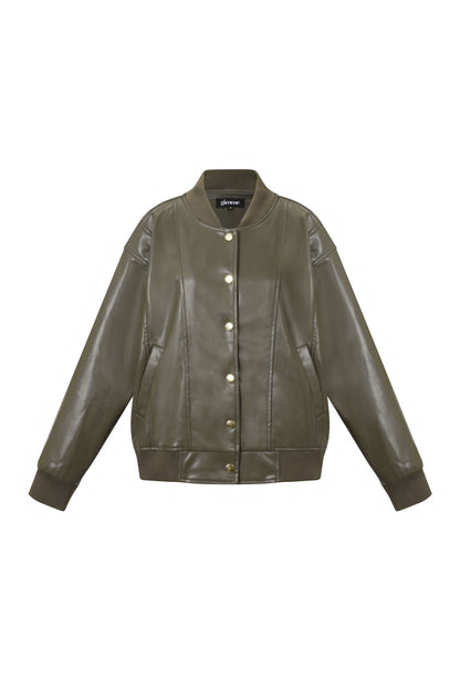 Polyestervezel (polyester) Jassen & Mantels Effen kleuren Straat Herfst/Winterkleding