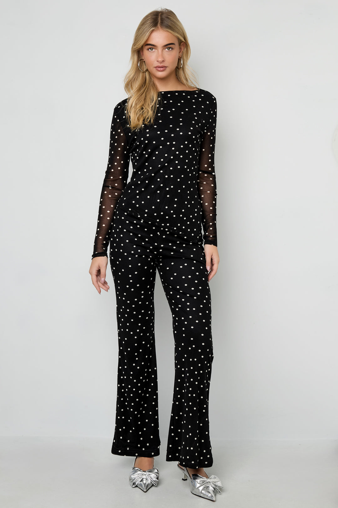 De Polkadot Set Broek
