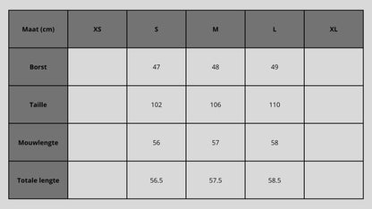 Jacquard Ballonmouwjas