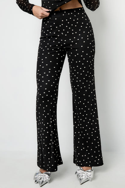 De Polkadot Set Broek