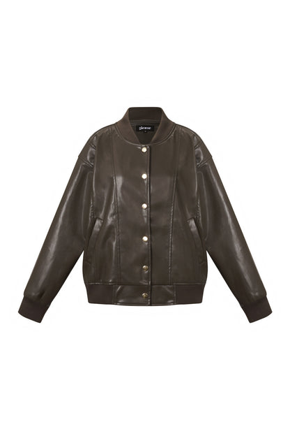 Polyestervezel (polyester) Jassen & Mantels Effen kleuren Straat Herfst/Winterkleding