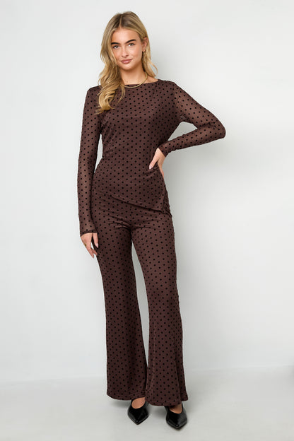 De Polkadot Set Broek